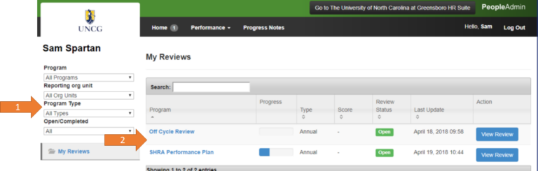Edperformance ePerformance Navigation | Human Resources